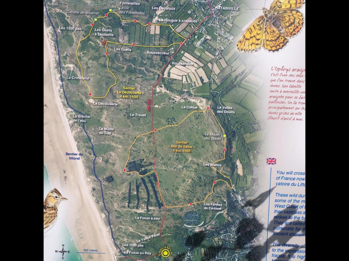 Chez Marie Et Philippe - 1Km De La Plage Les Moitiers-d’Allonne Kültér fotó